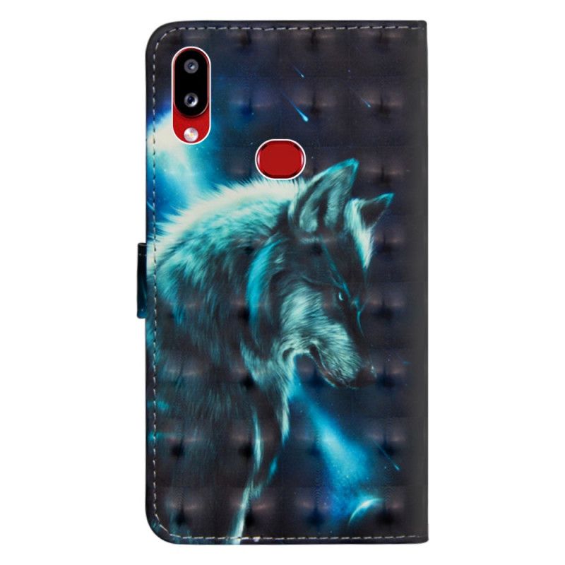 Etui Folio Samsung Galaxy A10s Majestatyczna Plamka Światła Wilka