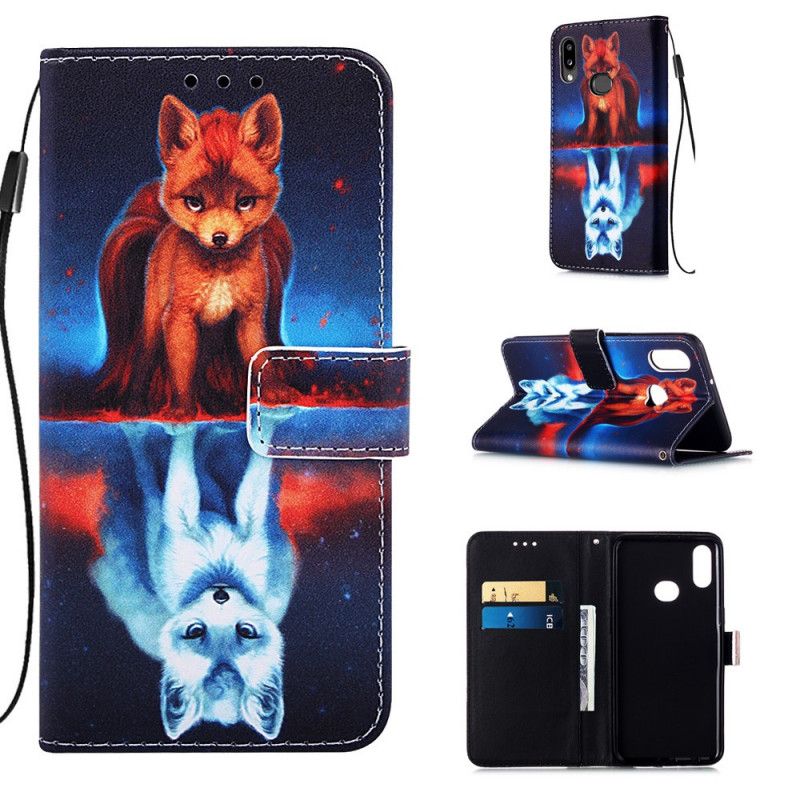 Etui Folio Samsung Galaxy A10s Odbicie Psa Juliena W Stringach Etui Ochronne