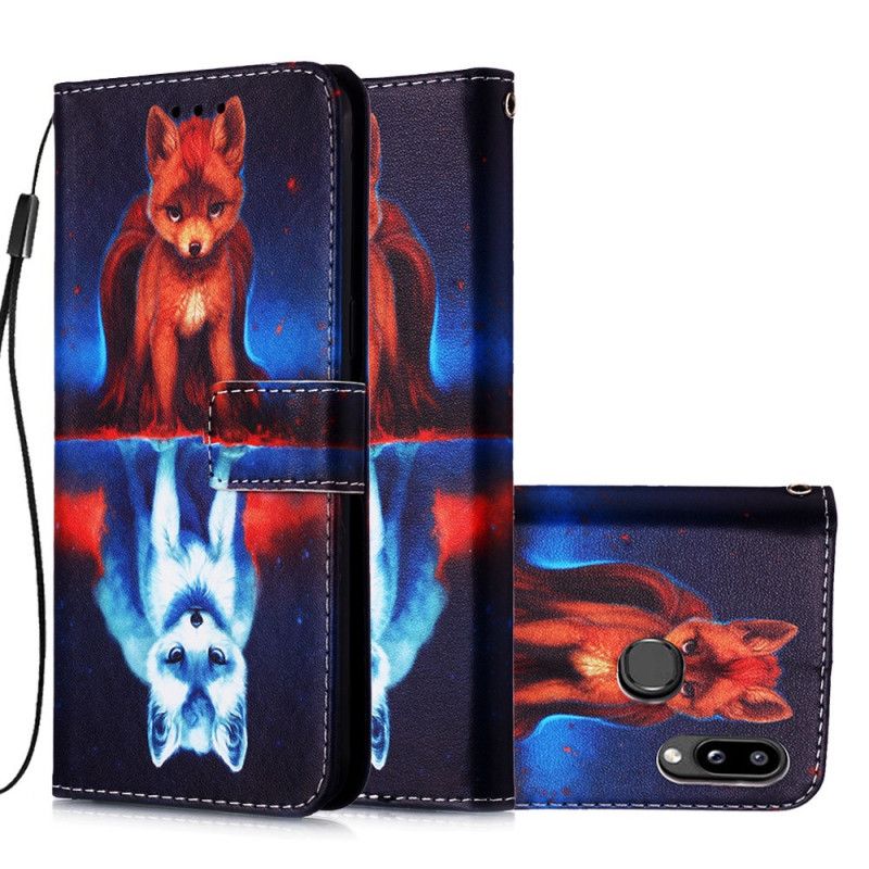 Etui Folio Samsung Galaxy A10s Odbicie Psa Juliena W Stringach Etui Ochronne