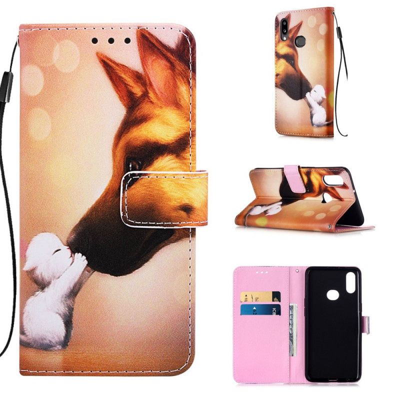 Etui Folio Samsung Galaxy A10s Przyjaciel Kota Ernesta Etui Ochronne