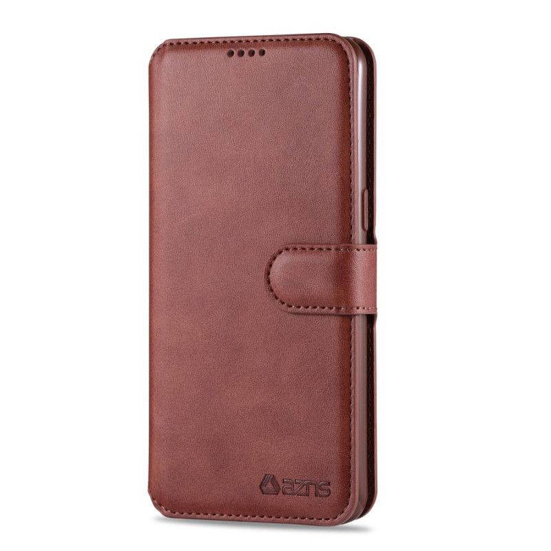 Etui Folio Samsung Galaxy A10s Szary Czarny Retro Azns Etui Ochronne