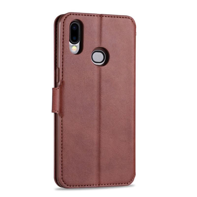 Etui Folio Samsung Galaxy A10s Szary Czarny Retro Azns Etui Ochronne