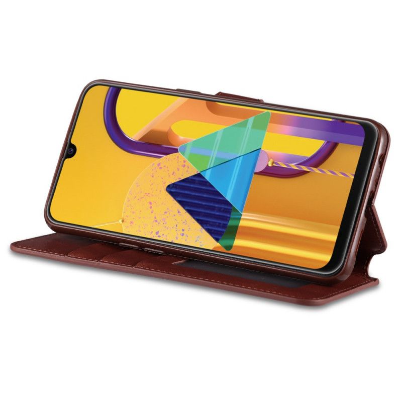 Etui Folio Samsung Galaxy A10s Szary Czarny Retro Azns Etui Ochronne