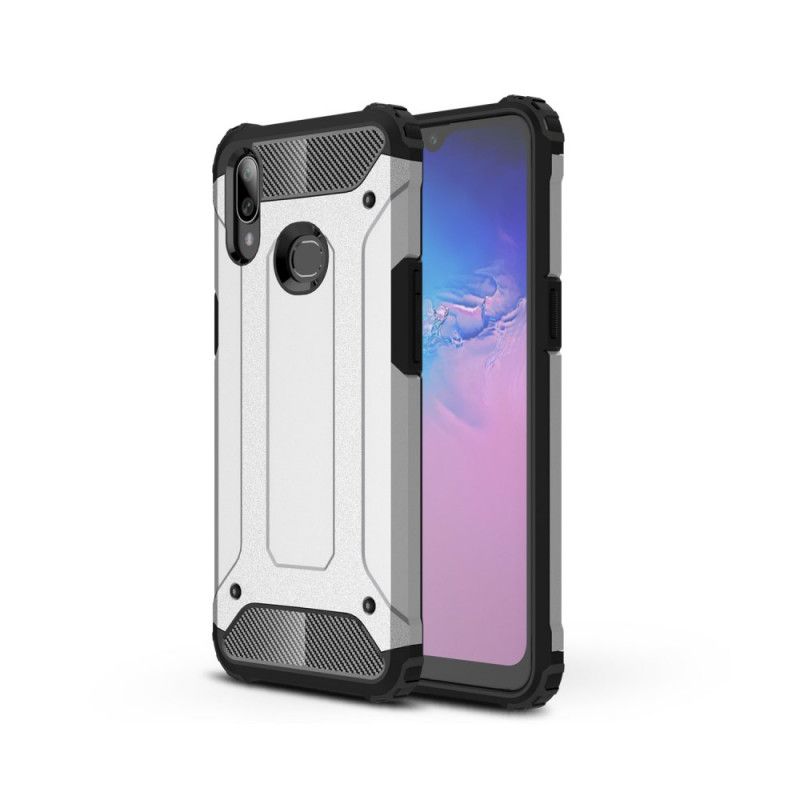 Etui Samsung Galaxy A10s Czerwony Czarny Ocalały Etui Ochronne