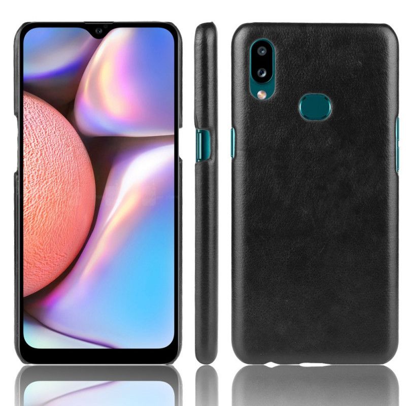 Futerały Samsung Galaxy A10s Szary Czarny Etui na Telefon Styl Skóry