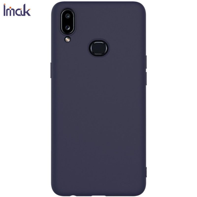 Futerały Samsung Galaxy A10s Zielony Czarny Mata Silikonowa Serii Uc-1 Imak