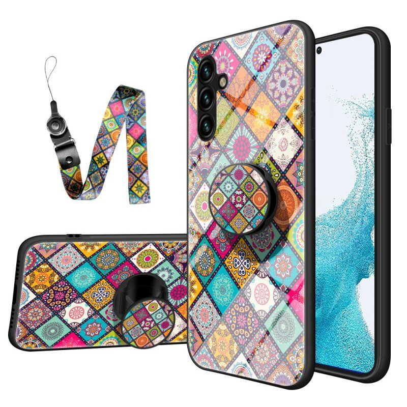 Etui do Samsung Galaxy A54 5G Coś Pozszywanego Z Kawałków