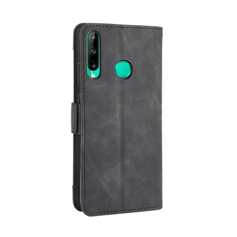 Etui Folio Huawei P40 Lite E / Y7p Czerwony Czarny Multikarta Pierwszej Klasy Etui Ochronne