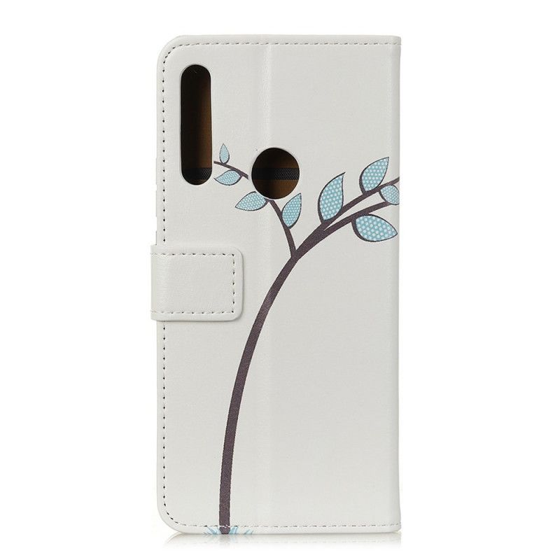 Etui Folio Huawei P40 Lite E / Y7p Kilka Sów Na Drzewie