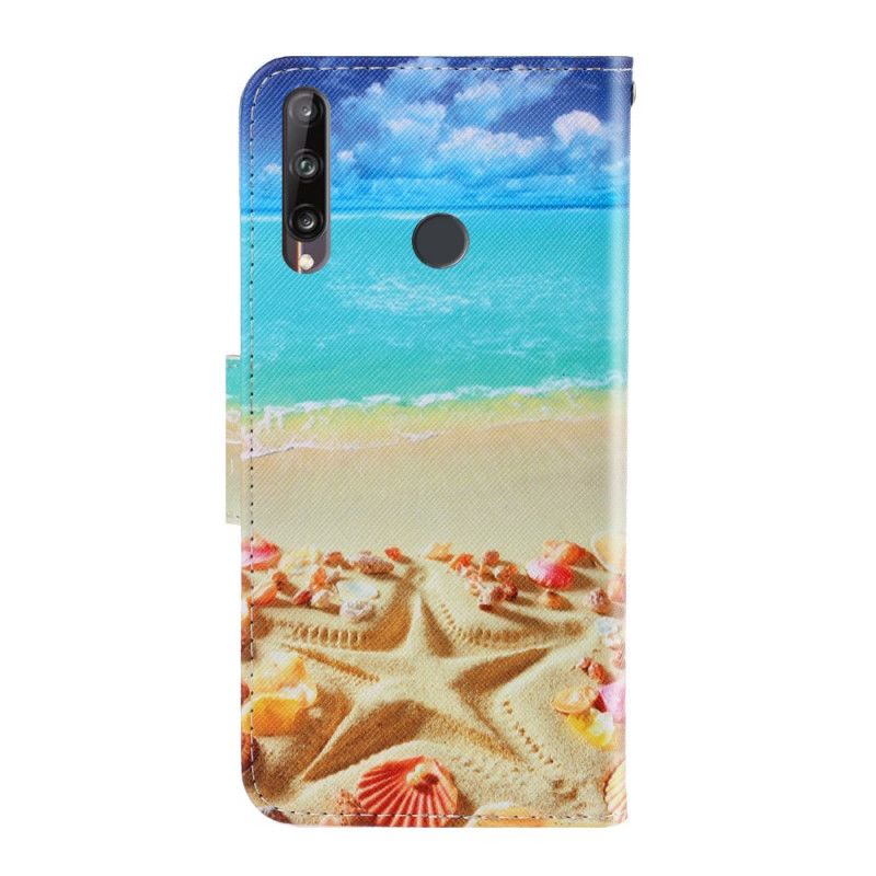 Etui Folio Huawei P40 Lite E / Y7p Stringi Na Plaży