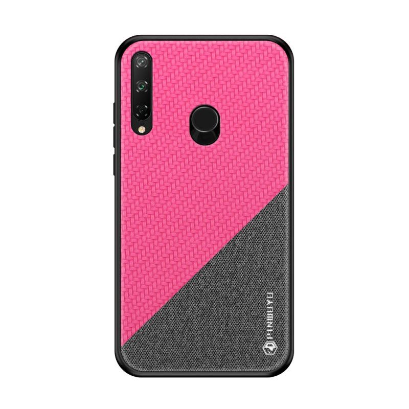 Etui Huawei P40 Lite E / Y7p Magenta Czarny Pinwuyo Seria Honorowa