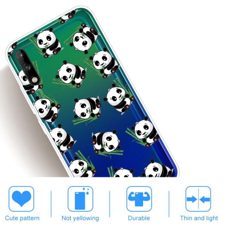 Etui Huawei P40 Lite E / Y7p Małe Pandy