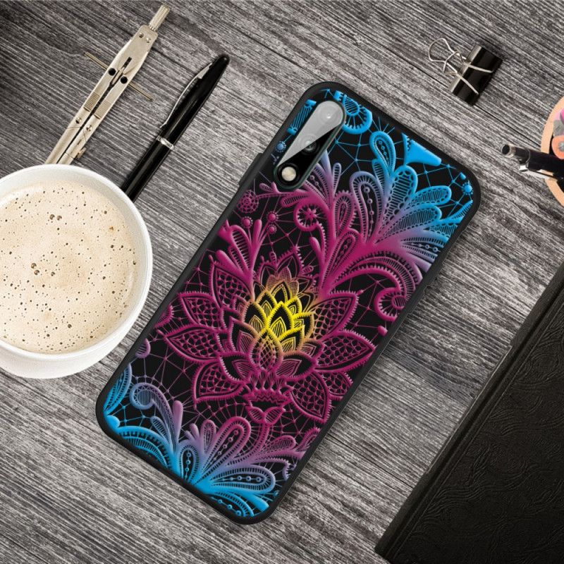 Etui Huawei P40 Lite E / Y7p Mistrzowski Kwiat Etui Ochronne