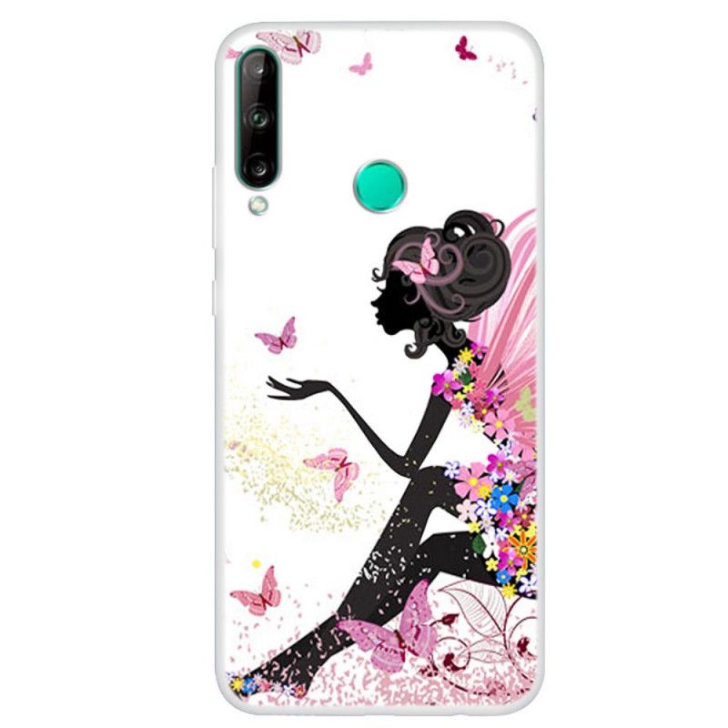 Etui Huawei P40 Lite E / Y7p Motylia Dama Etui Ochronne