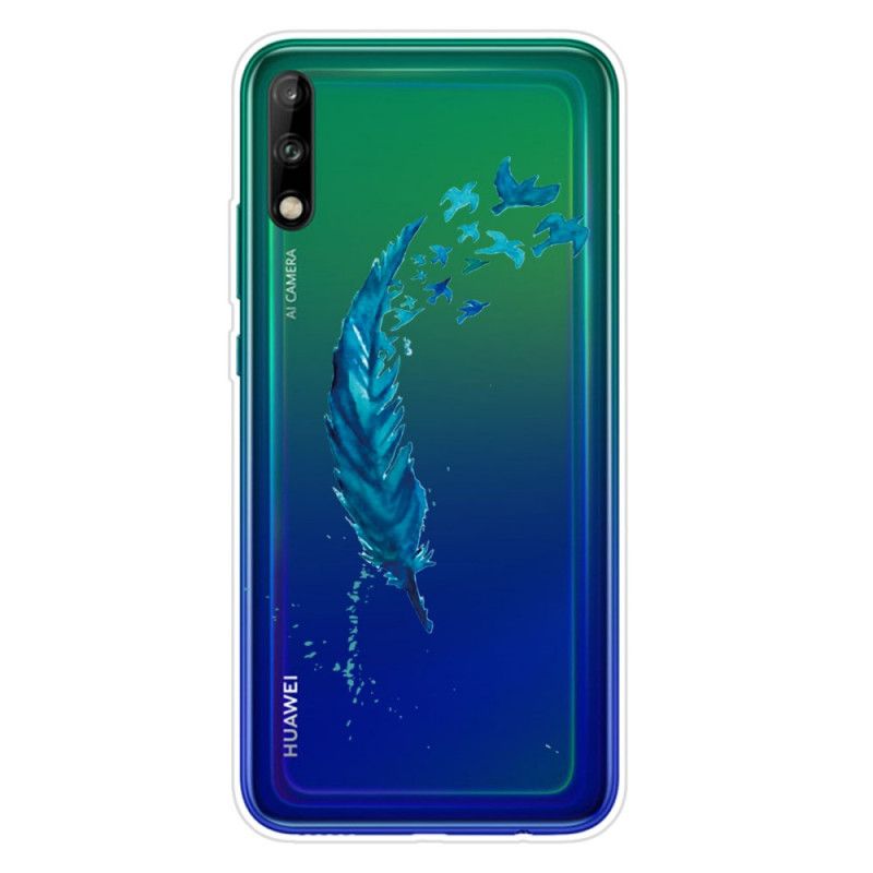 Etui Huawei P40 Lite E / Y7p Piękne Pióro