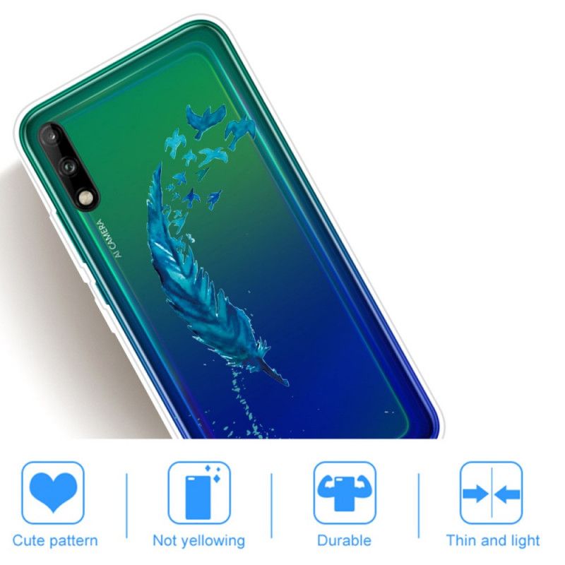 Etui Huawei P40 Lite E / Y7p Piękne Pióro