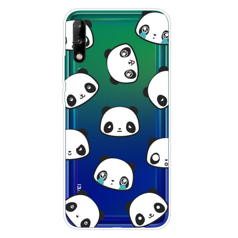 Etui Huawei P40 Lite E / Y7p Sentymentalne Pandy