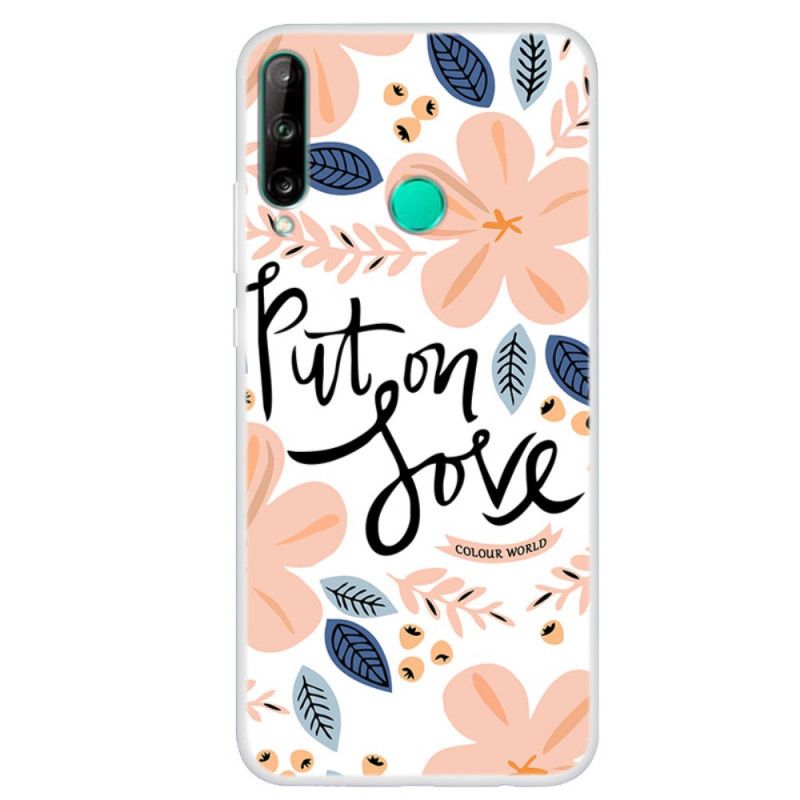 Etui Huawei P40 Lite E / Y7p Włóż Miłość