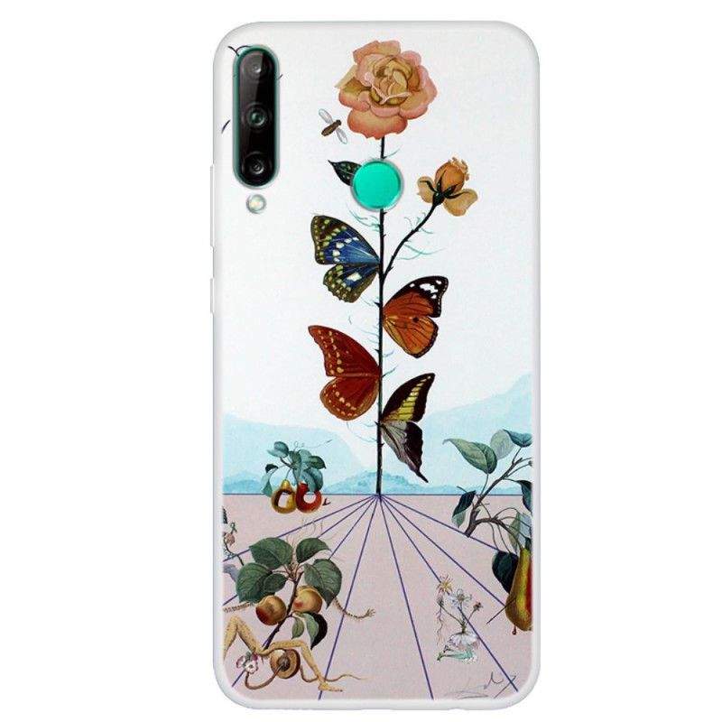 Futerały Huawei P40 Lite E / Y7p Etui na Telefon Motyle Natury