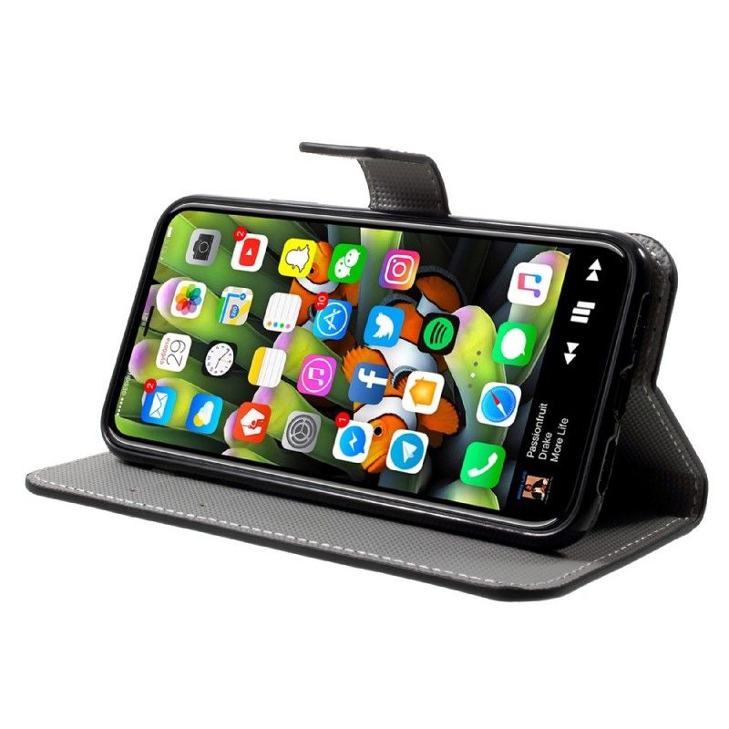 Etui Folio iPhone X Flaga Usa