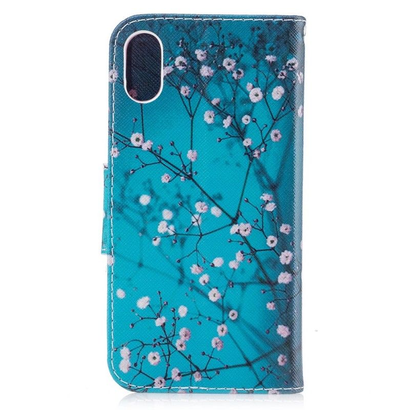 Etui Folio iPhone X Kwitnące Drzewo