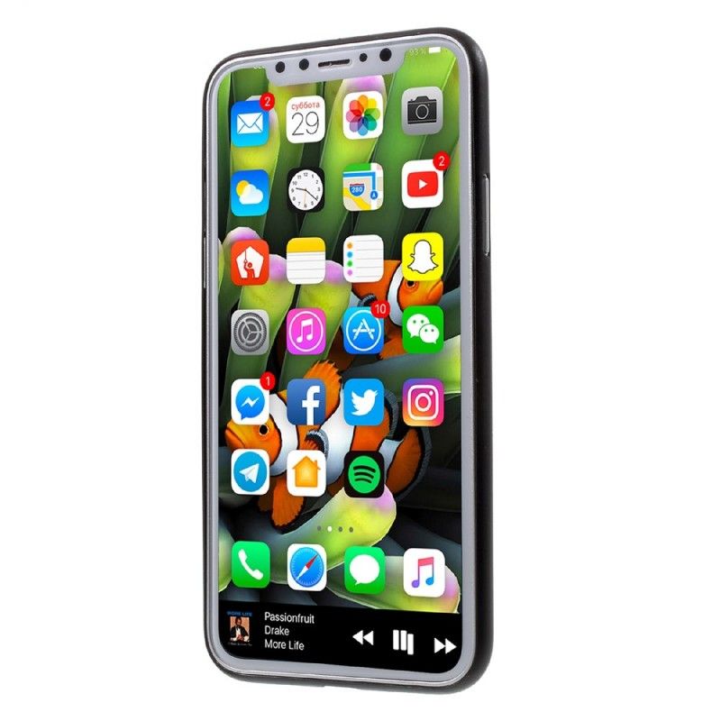 Etui iPhone X G-Case Z Imitacji Skóry