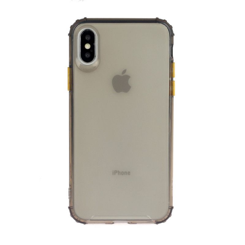 Etui iPhone X Kolorowe Wzmocnione Rogi Etui Ochronne