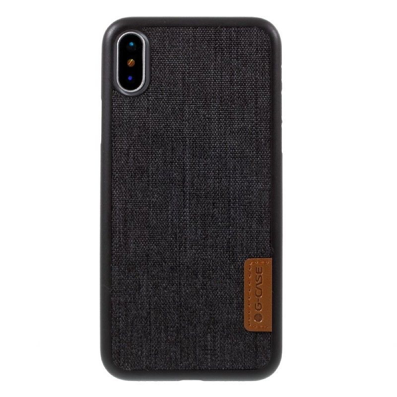 Etui iPhone X Materiał W Walizce G.