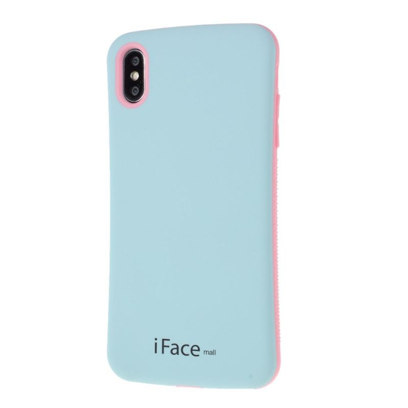 Etui iPhone X Żółty Różowy Seria Makaronów Iface Mall Etui Ochronne