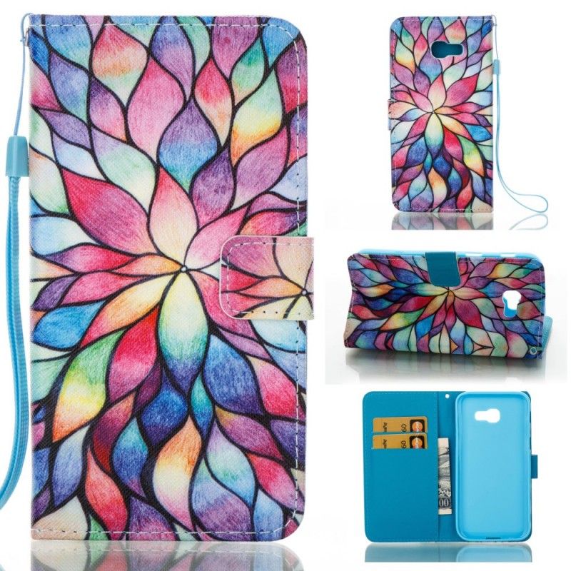 Etui Folio Samsung Galaxy A5 2017 Jasnoniebieski Barwa Optyczna Etui Ochronne