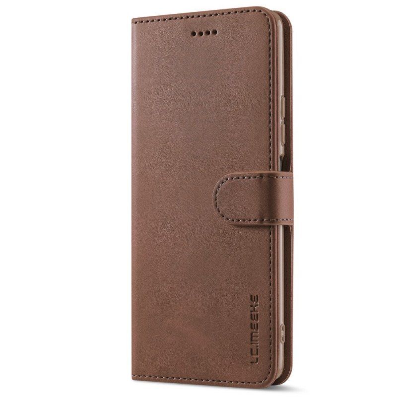 Etui Folio do Xiaomi Redmi Note 11 / 11S Lc.imeeke Efekt Skóry