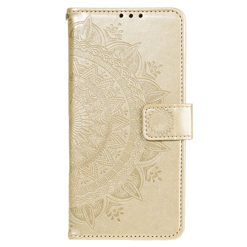 Etui Folio do Xiaomi Redmi Note 11 / 11S Mandala Słońca