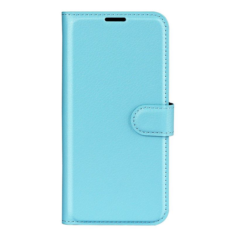 Etui Folio Do Oneplus 12 5g Klasyczna Sztuczna Skóra Litchi