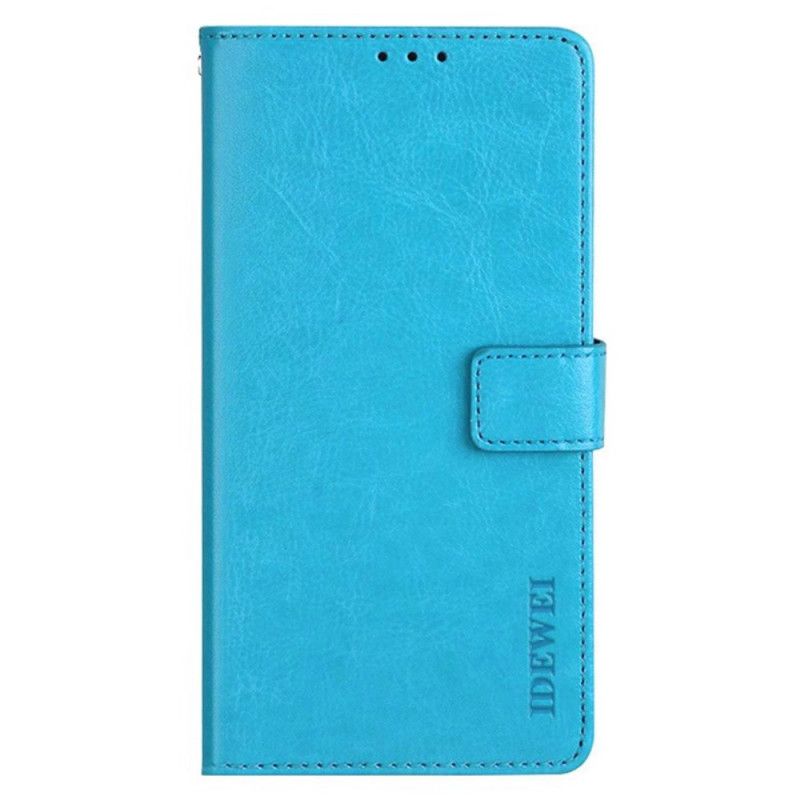 Etui Folio Do Oneplus 12 5g Sztuczna Skóra Retro Idewei