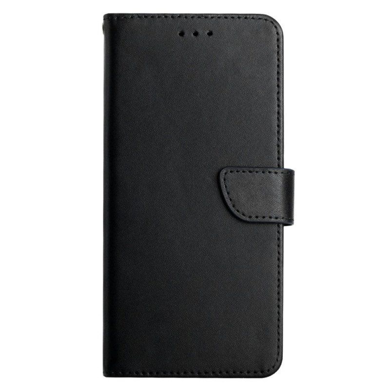 Etui Folio do Samsung Galaxy S22 Plus 5G Prawdziwa Skóra Nappa