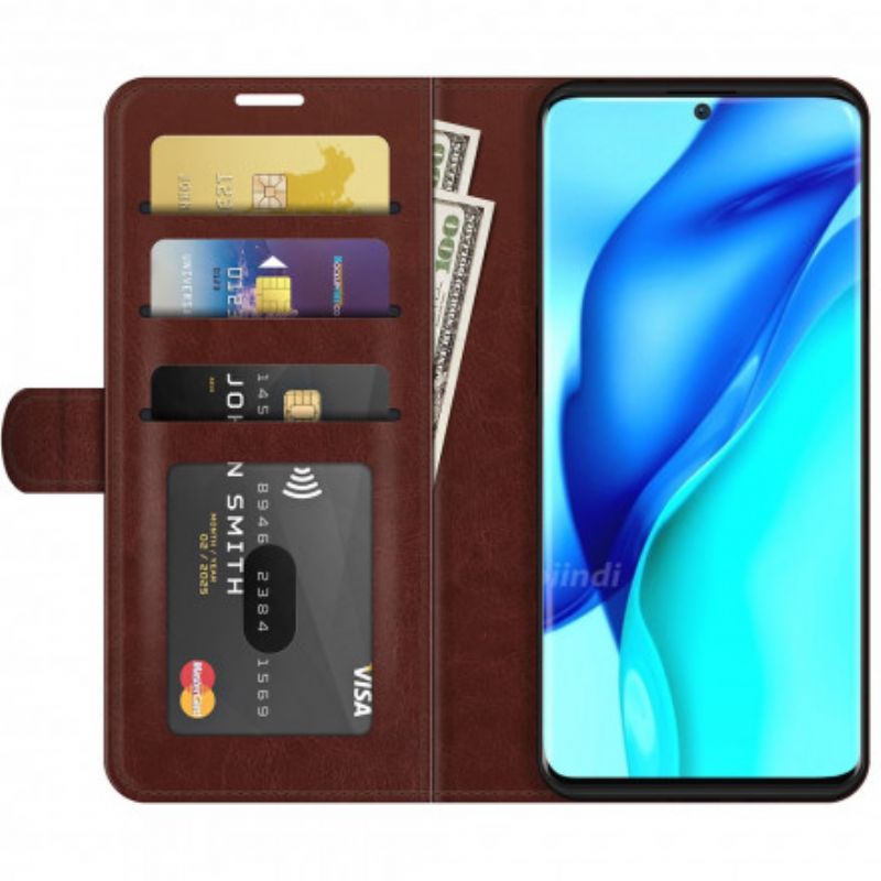 Etui Folio Huawei P50 Pro Styl Skórzany Design