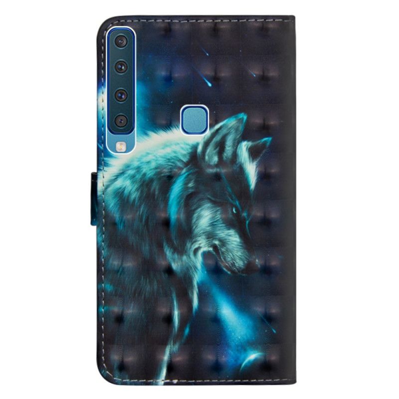 Etui Folio Samsung Galaxy A9 Majestatyczny Wilk