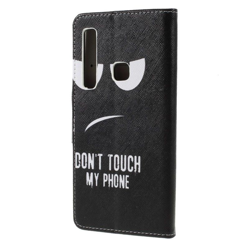 Etui Folio Samsung Galaxy A9 Nie Dotykaj Mojego Telefonu Etui Ochronne