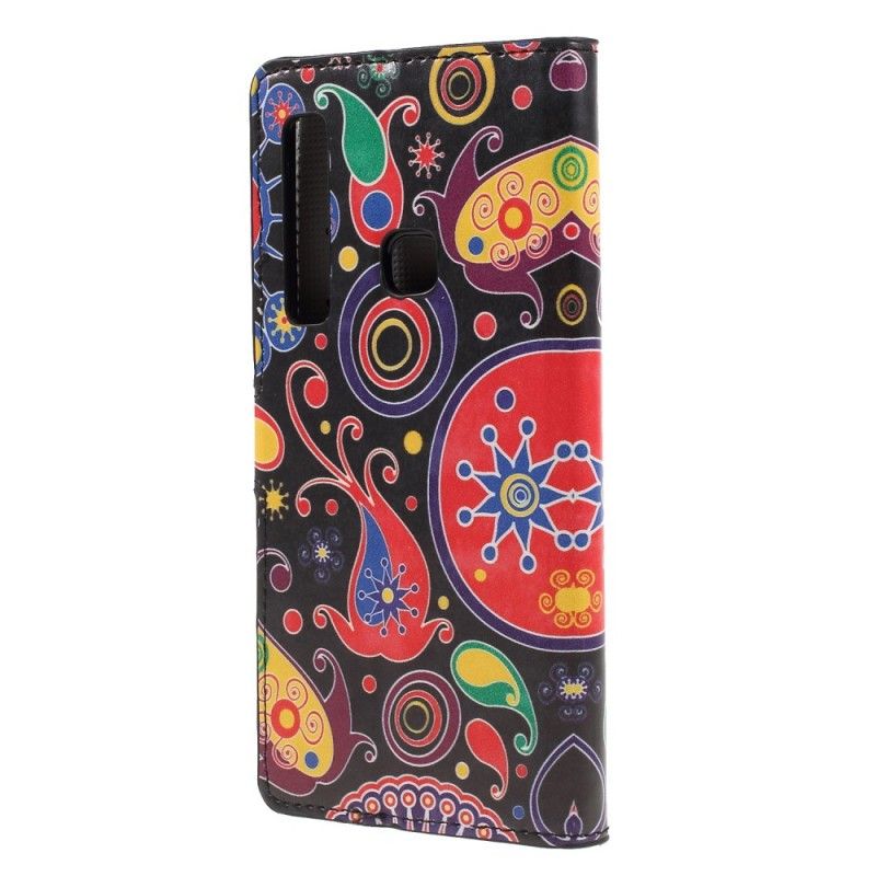 Etui Folio Samsung Galaxy A9 Rysunki Galaktyk