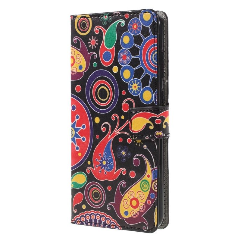 Etui Folio Samsung Galaxy A9 Rysunki Galaktyk