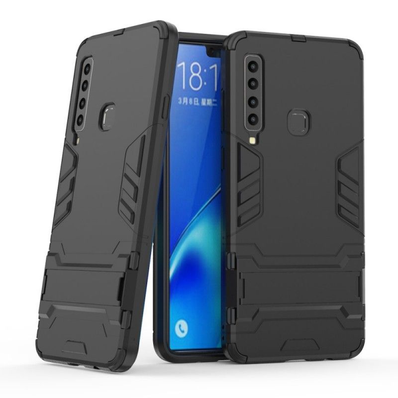 Etui Samsung Galaxy A9 Czerwony Czarny Ultra Odporny