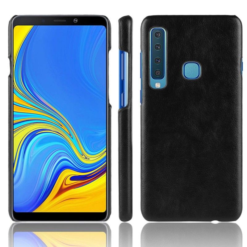 Etui Samsung Galaxy A9 Szary Efekt Skóry Retro