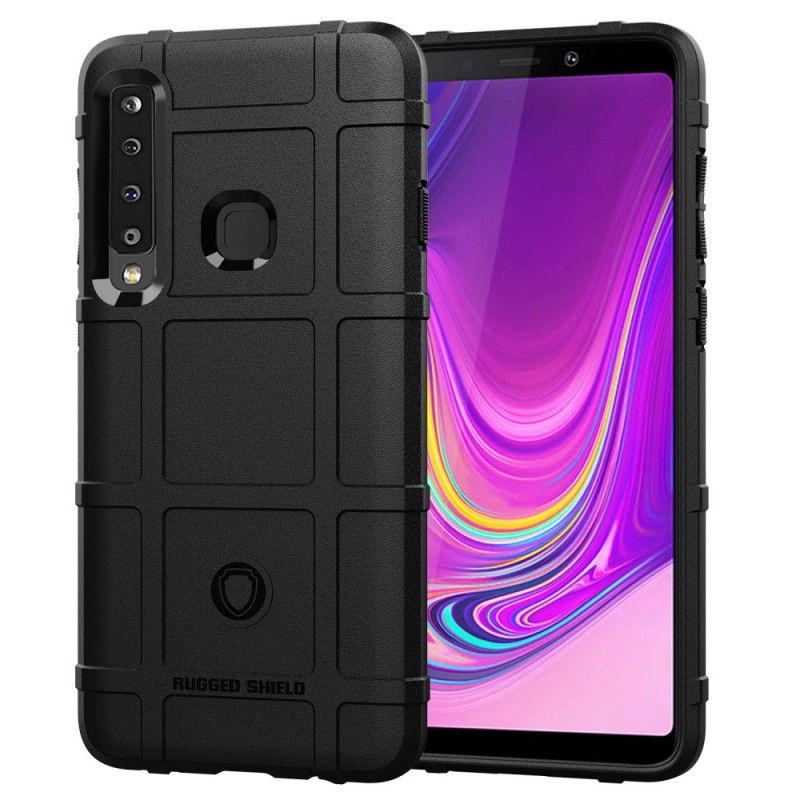 Etui Samsung Galaxy A9 Zielony Czarny Wytrzymała Tarcza