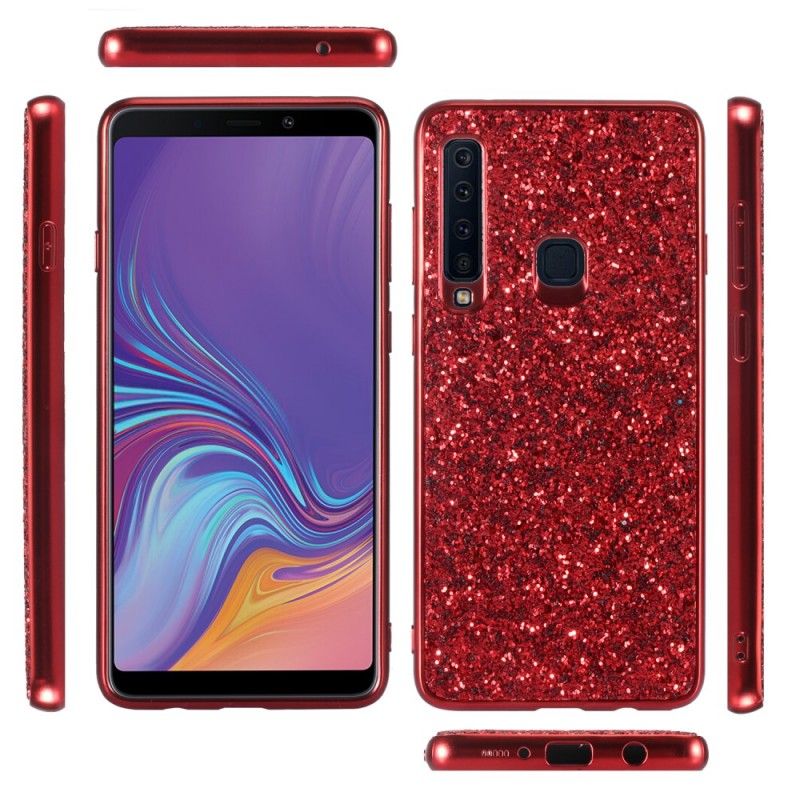 Futerały Samsung Galaxy A9 Czerwony Czarny Etui na Telefon Ja Jestem Blaskiem