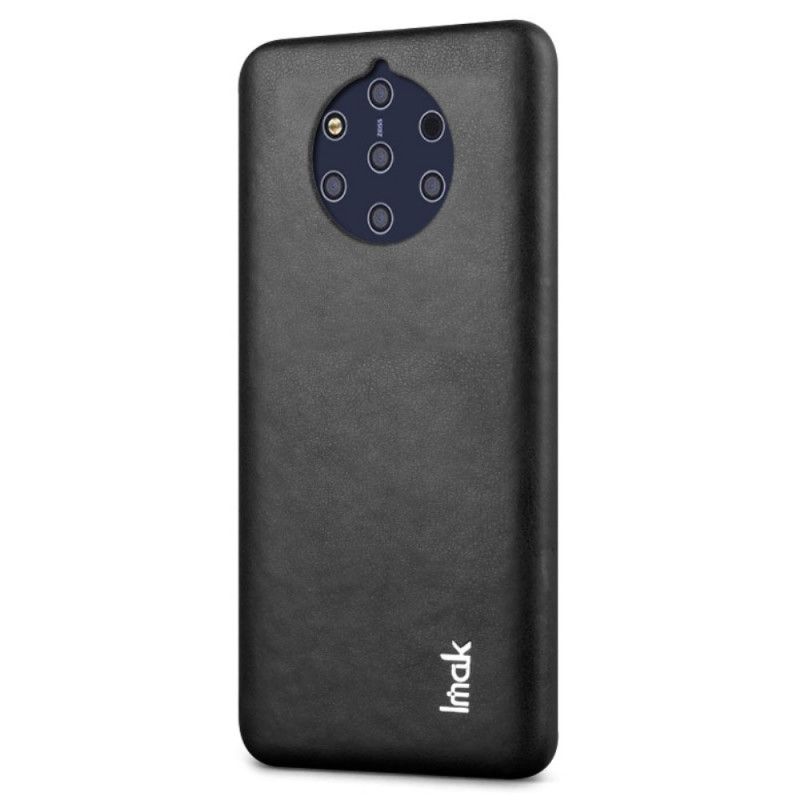 Etui Nokia 9 PureView Brązowy Czarny Efekt Skóry Serii Imak Etui Ochronne