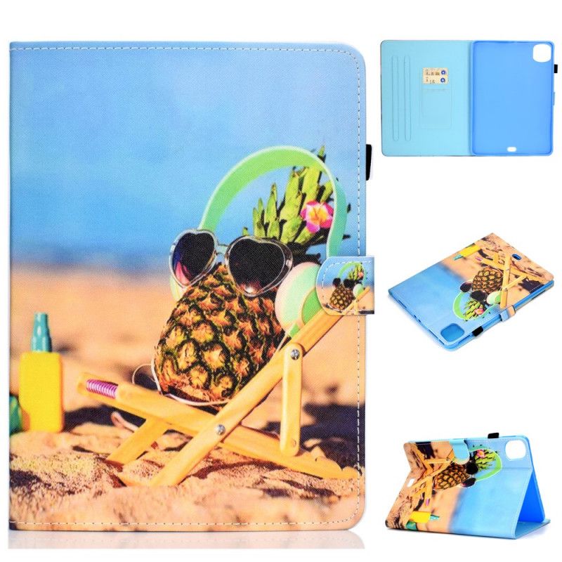 Etui Folio iPad Air 10.9" (2020) Ananas Plażowy Etui Ochronne