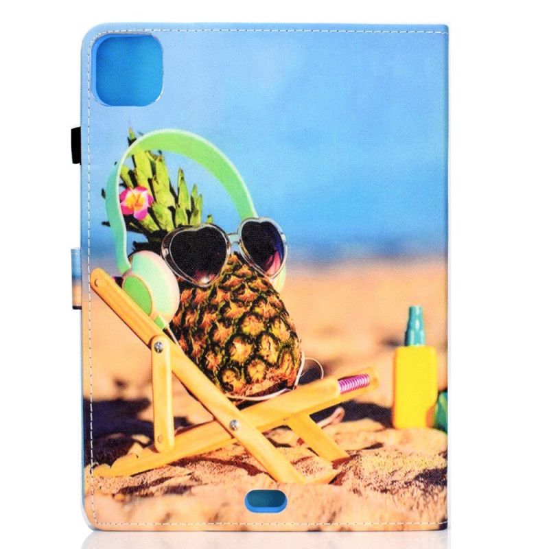 Etui Folio iPad Air 10.9" (2020) Ananas Plażowy Etui Ochronne