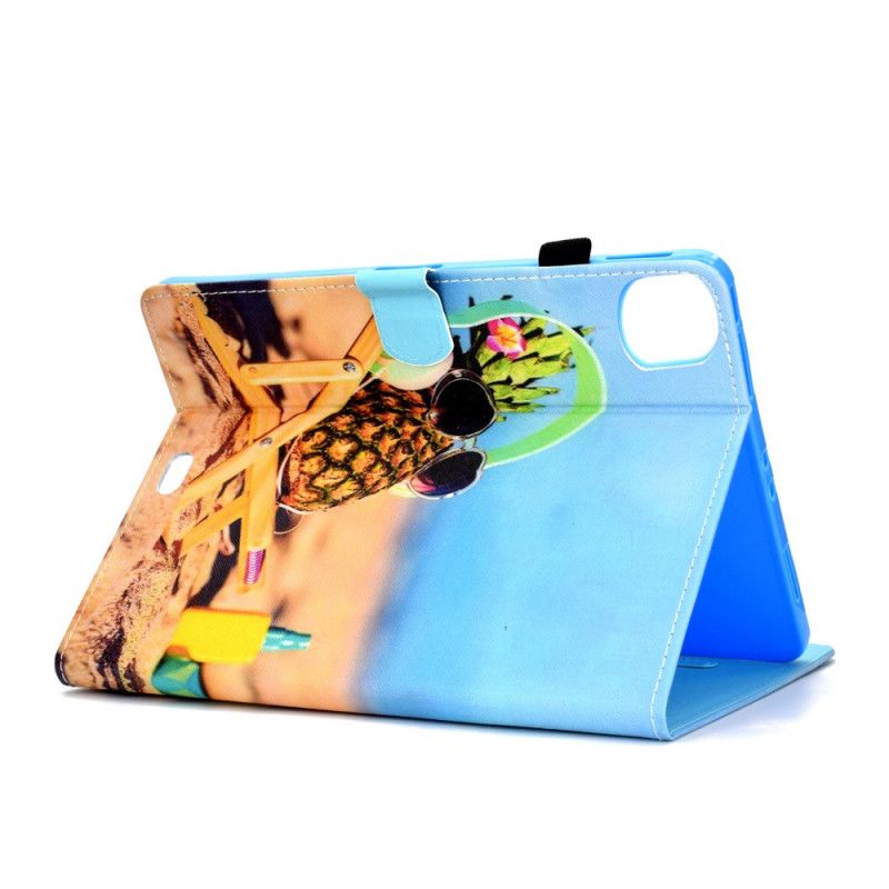 Etui Folio iPad Air 10.9" (2020) Ananas Plażowy Etui Ochronne