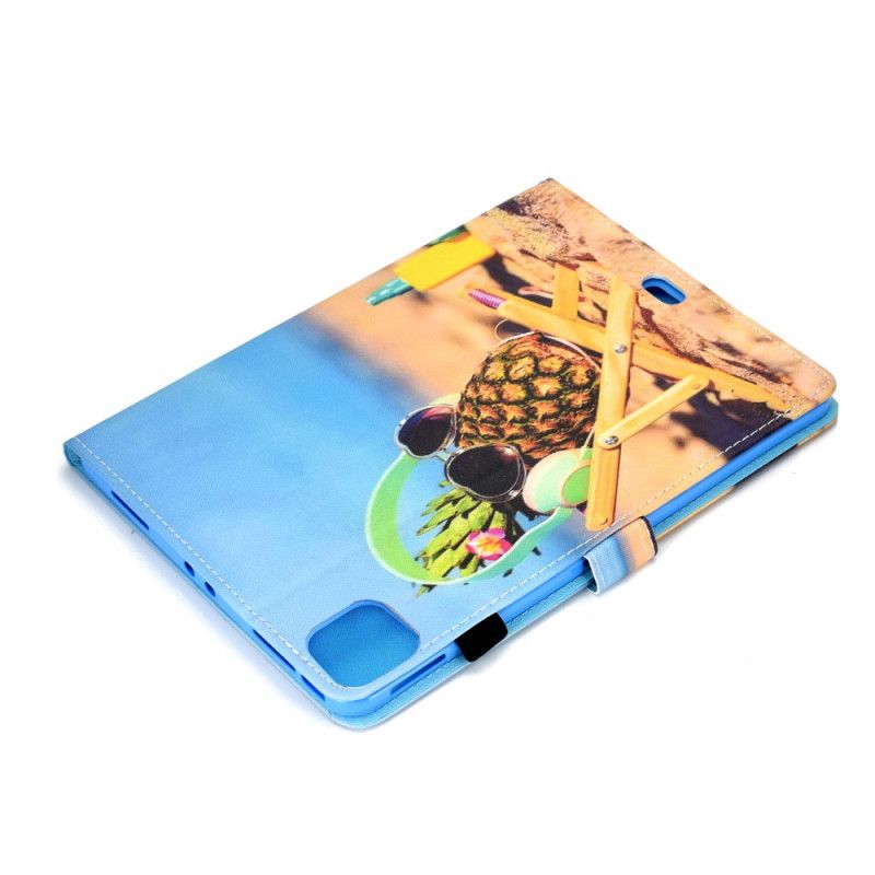 Etui Folio iPad Air 10.9" (2020) Ananas Plażowy Etui Ochronne