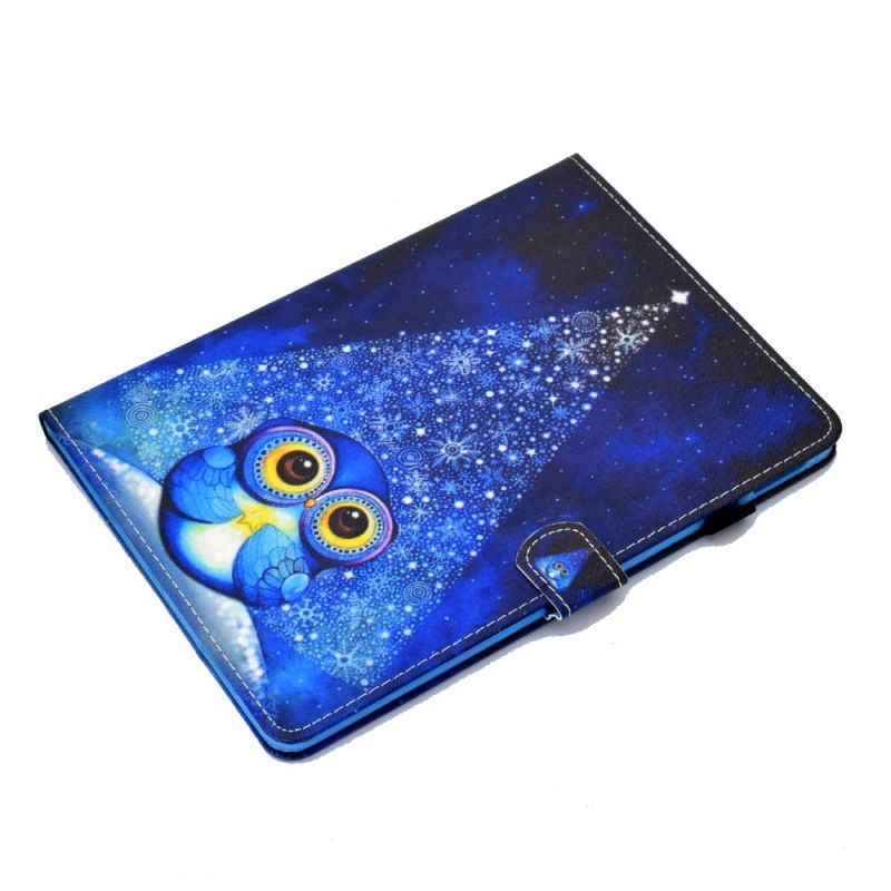 Etui Folio iPad Air 10.9" (2020) Niebieska Sowa Etui Ochronne